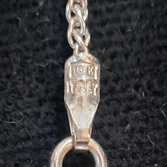 Tiffany 18k White Gold and Diamond Cross Necklace - Picture 4 of 7